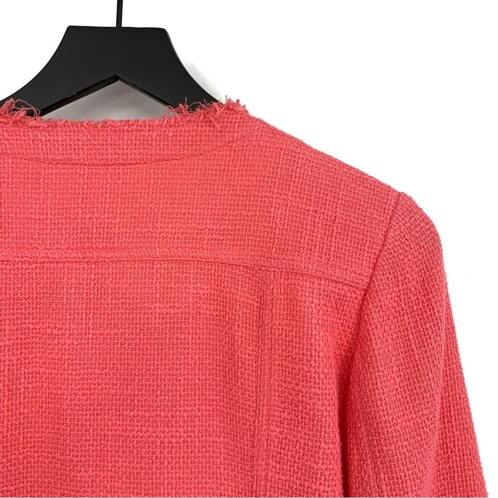 IRO Felicity Tweed Jacket Pink US 6 / FR 38 - Picture 10 of 10